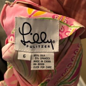 Lilly Pulitzer Dresses - Lilly Pulitzer silk dress Lilly Pulitzer Dresses - Lilly Pulitzer silk dress